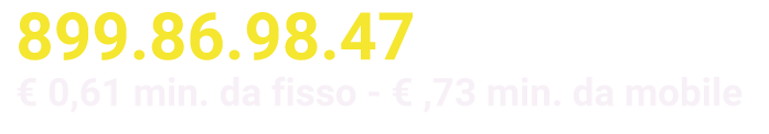 numero telefonico per consulti cartomanzia 899